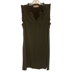 Michael Kors Green Ruffle Casual Summer Dress